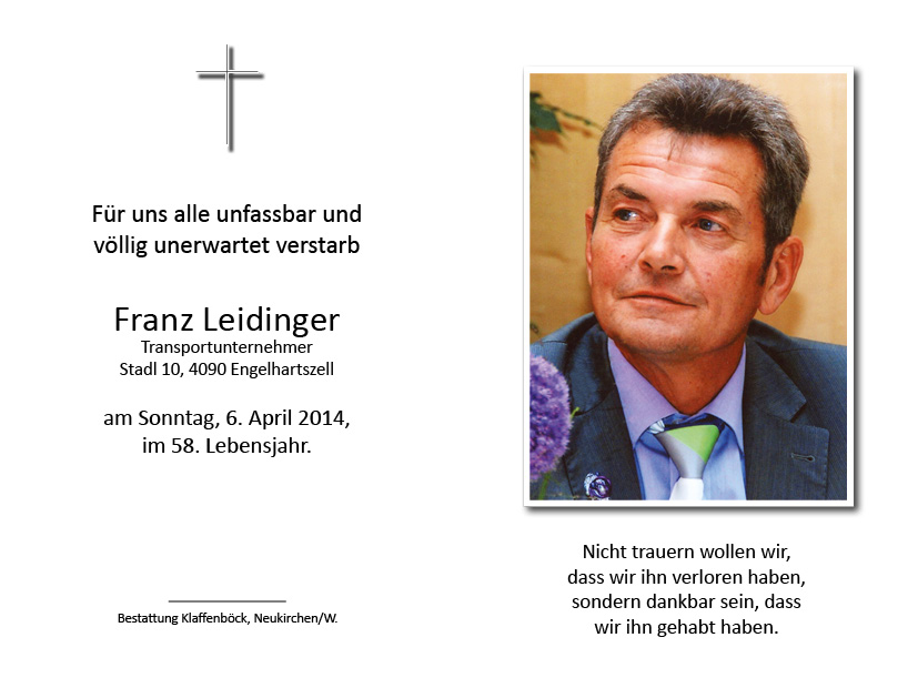 Franz  Leidinger