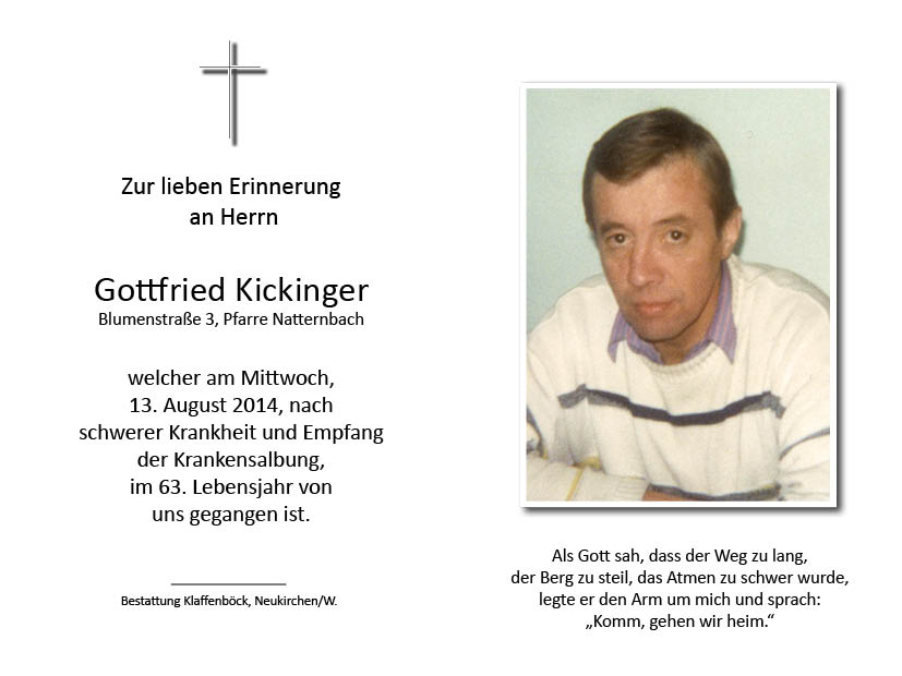 Gottfried  Kickinger