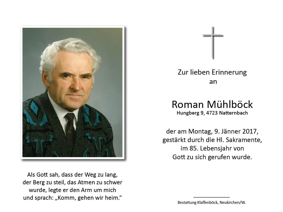 Roman  Mühlböck