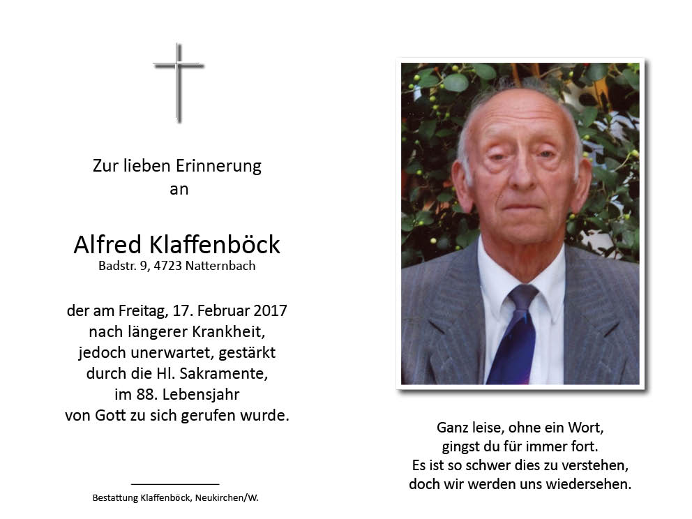 Alfred  Klaffenböck