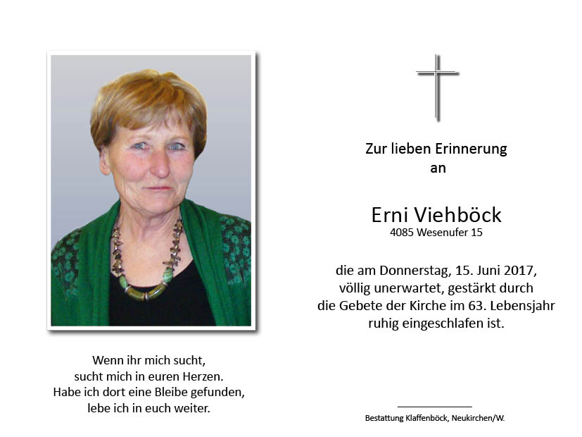 Erna  Viehböck