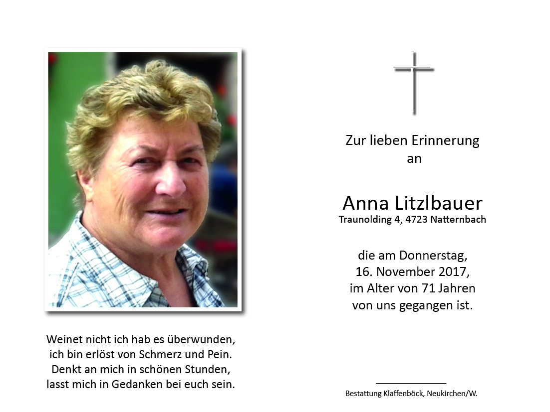 Anna  Litzlbauer