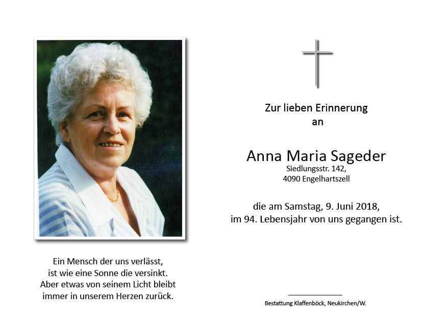 Anna Sageder