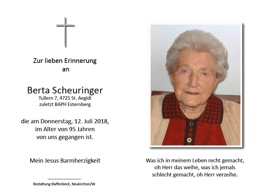 Berta Scheuringer
