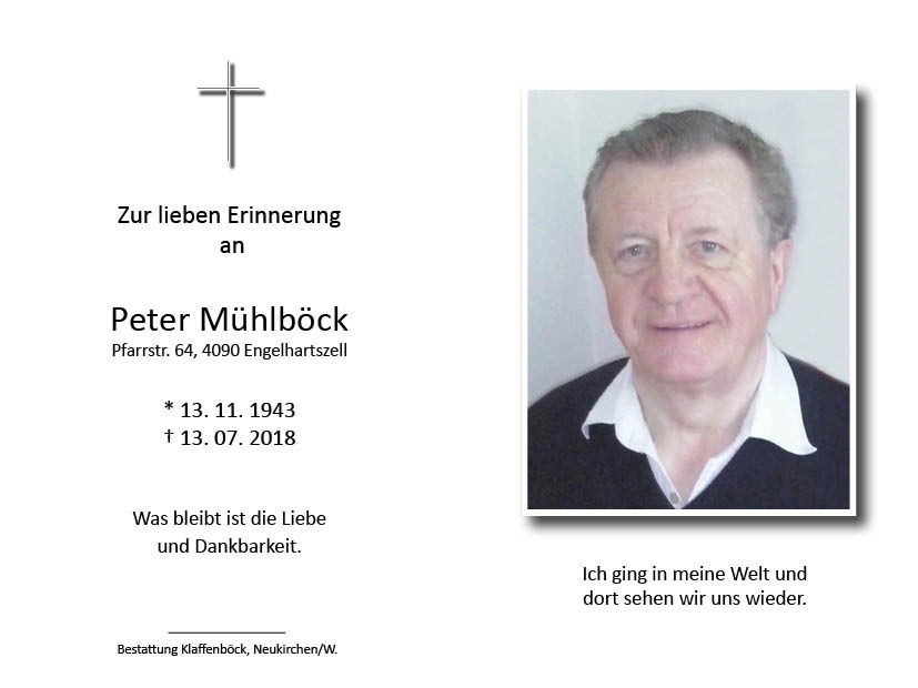 Peter Mühlböck