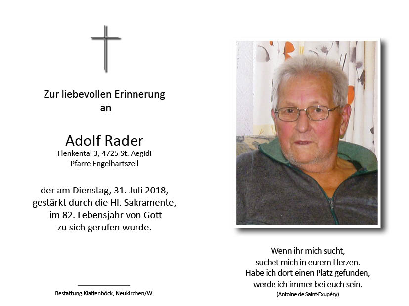 Adolf Rader