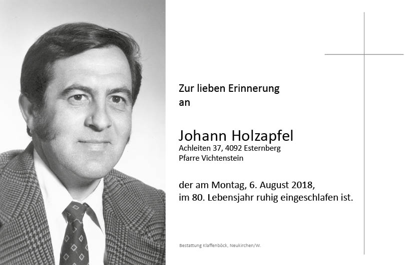Johann Holzapfel