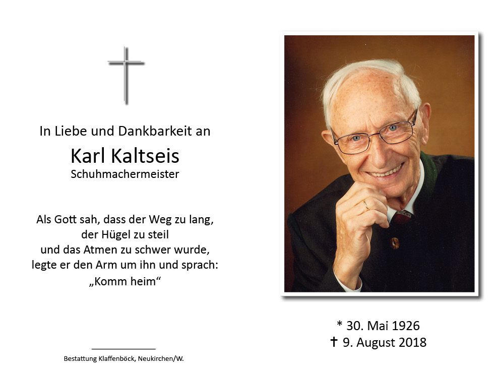 Karl Kaltseis