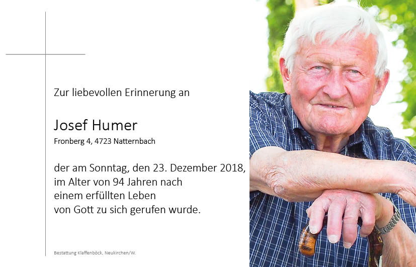 Josef  Humer