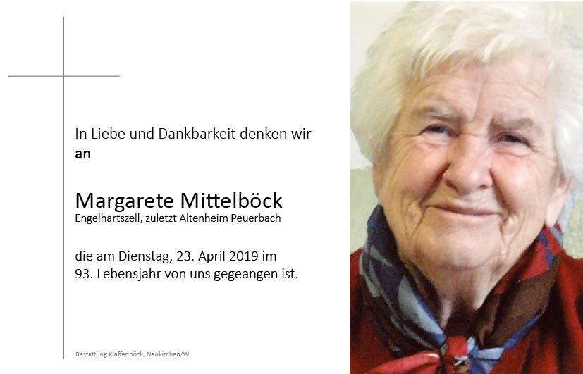 Margerita  Mittelböck