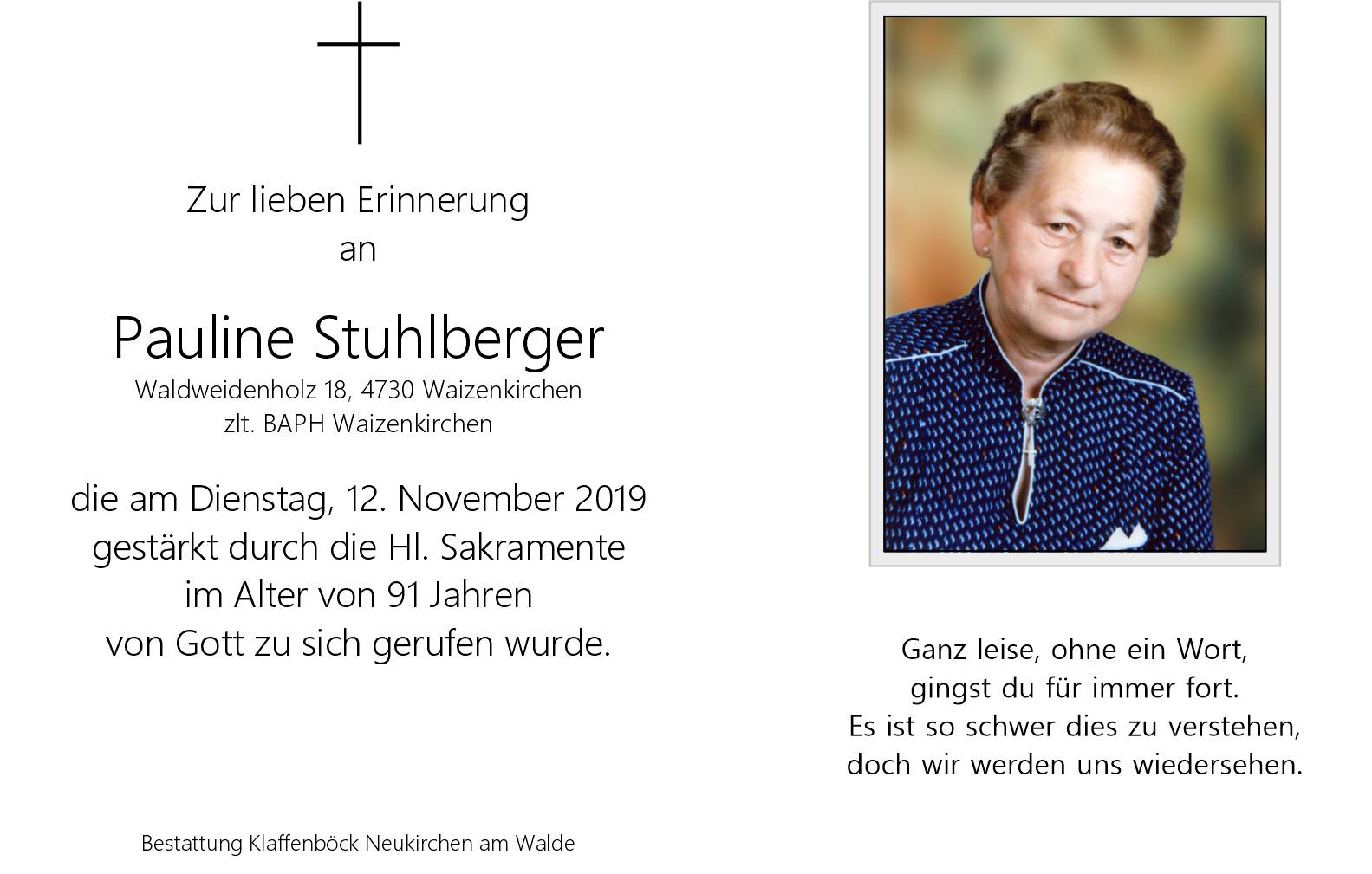 Pauline  Stuhlberger