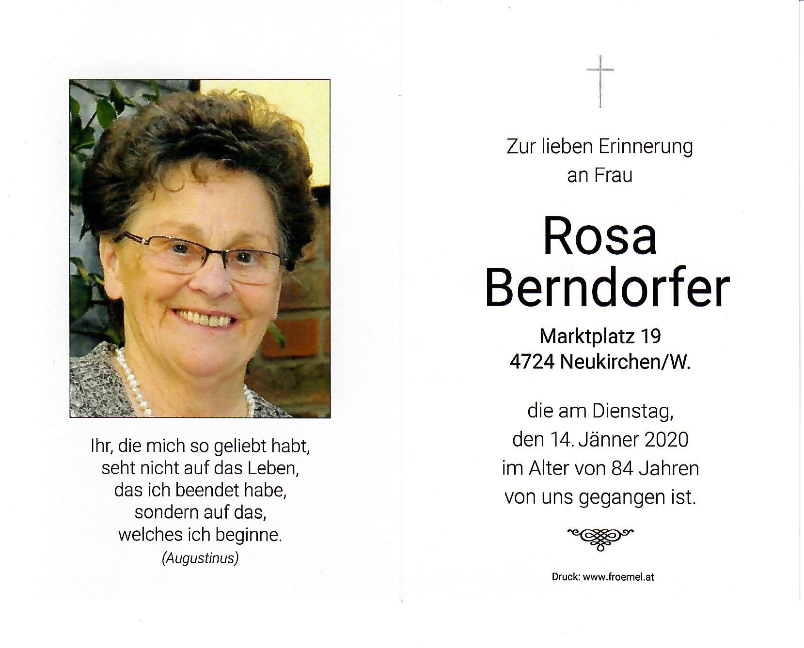 Rosa Berndorfer