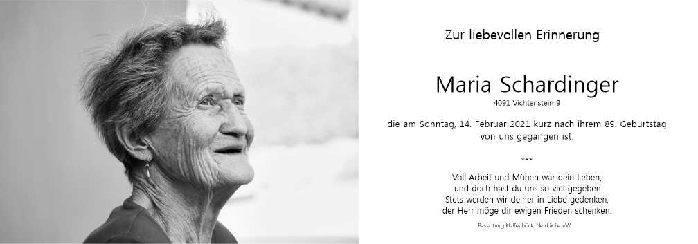 Maria  Schardinger