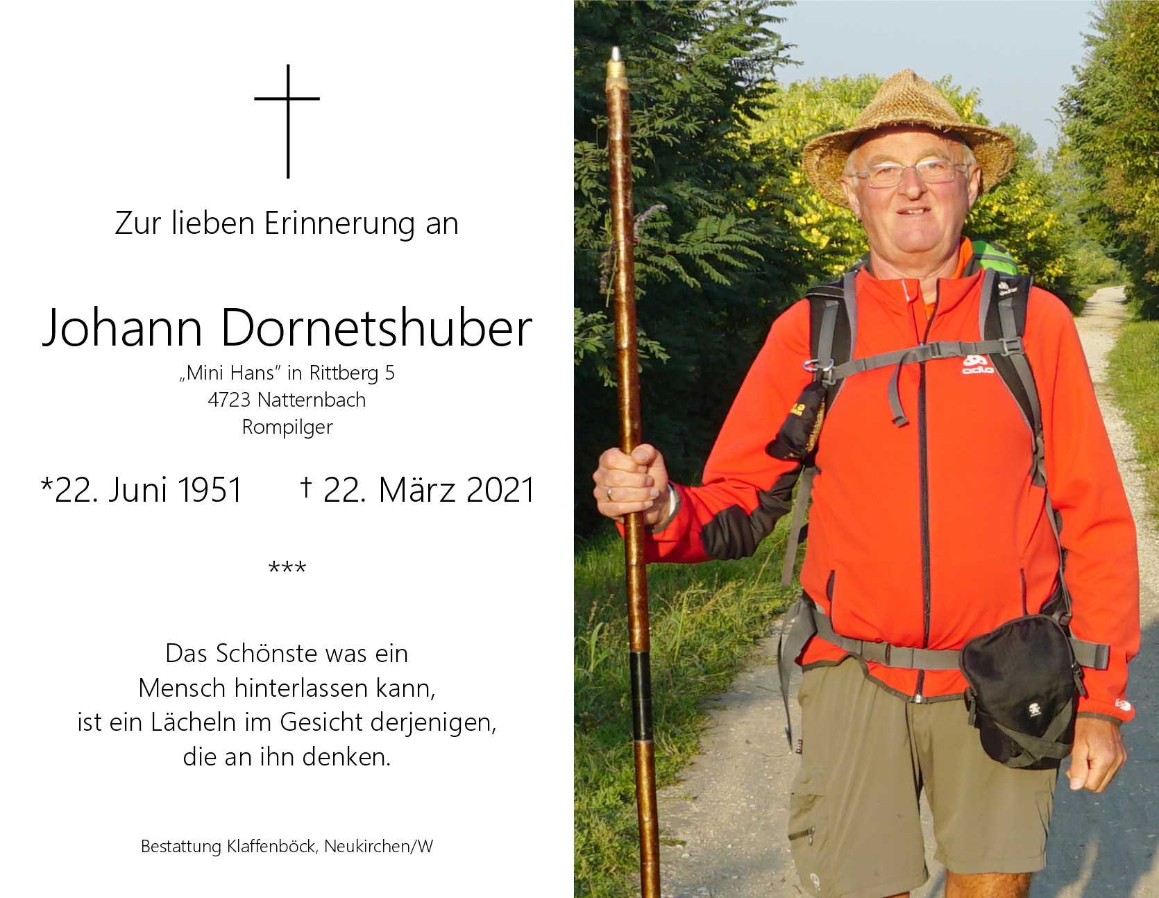 Johann  Dornetshuber