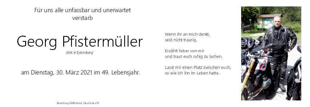 Georg  Pfistermüller