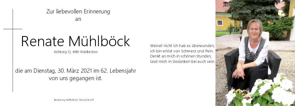 Renate  Mühlböck