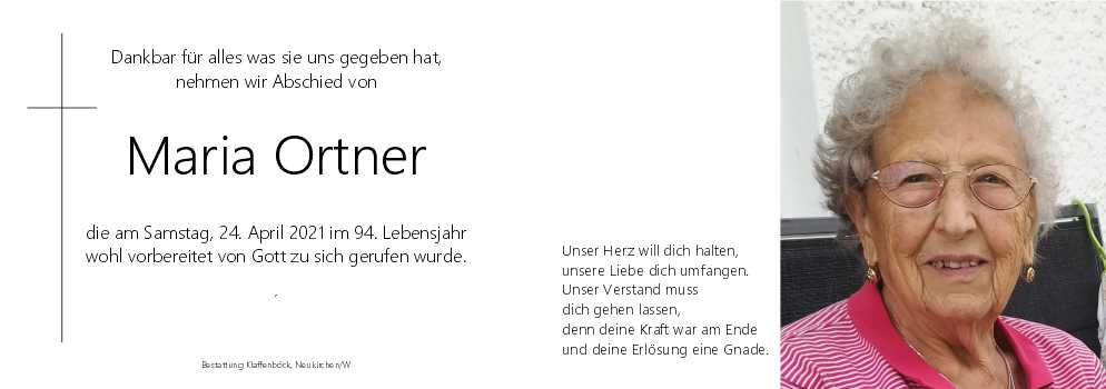 Maria  Ortner