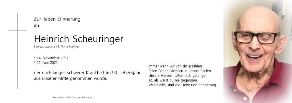 Heinrich  Scheuringer