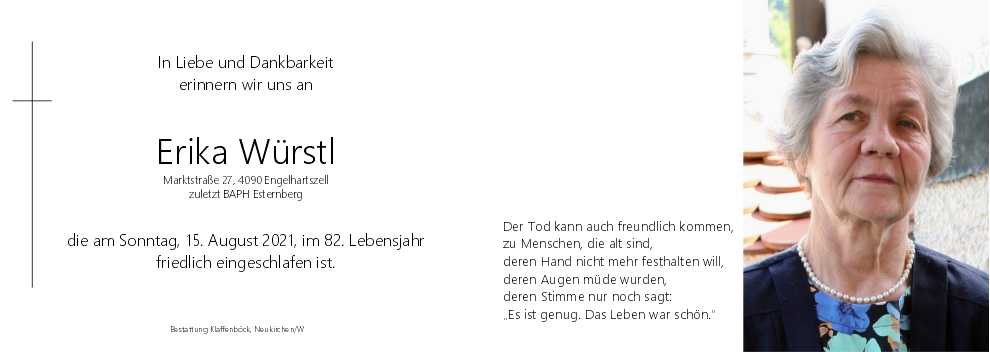Erika  Würstl