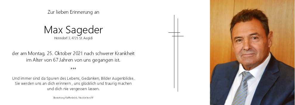 Max Sageder