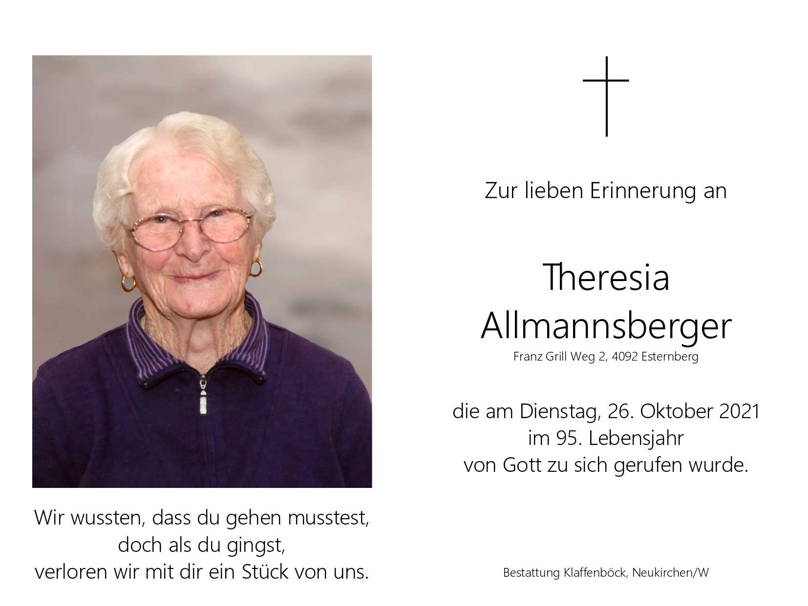 Theresia Allmannsberger