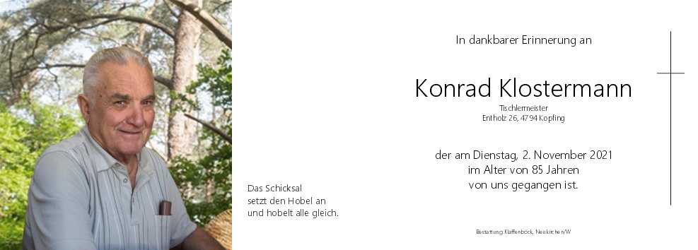 Konrad Klostermann
