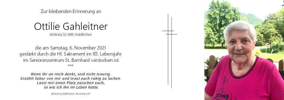 Ottilie Gahleitner