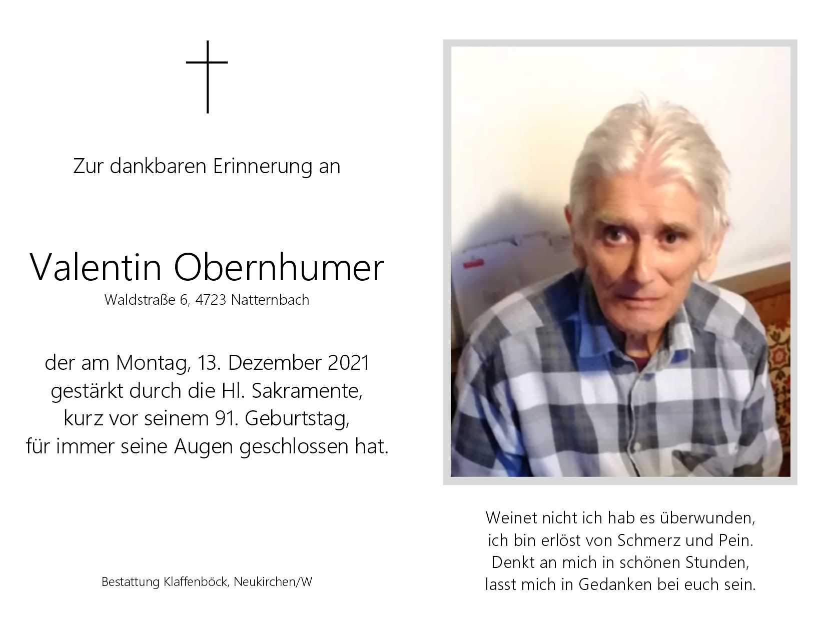 Valentin  Obernhumer