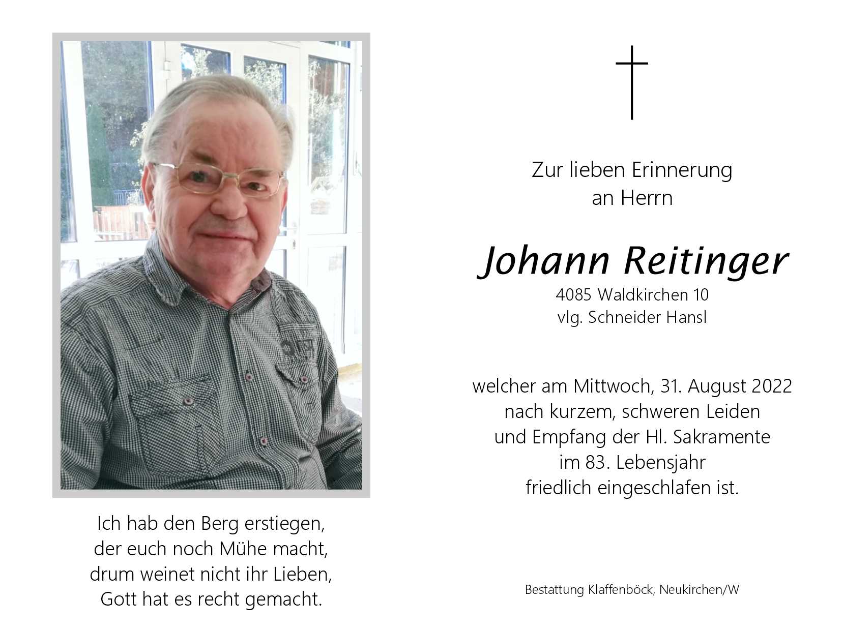 Johann Reitinger