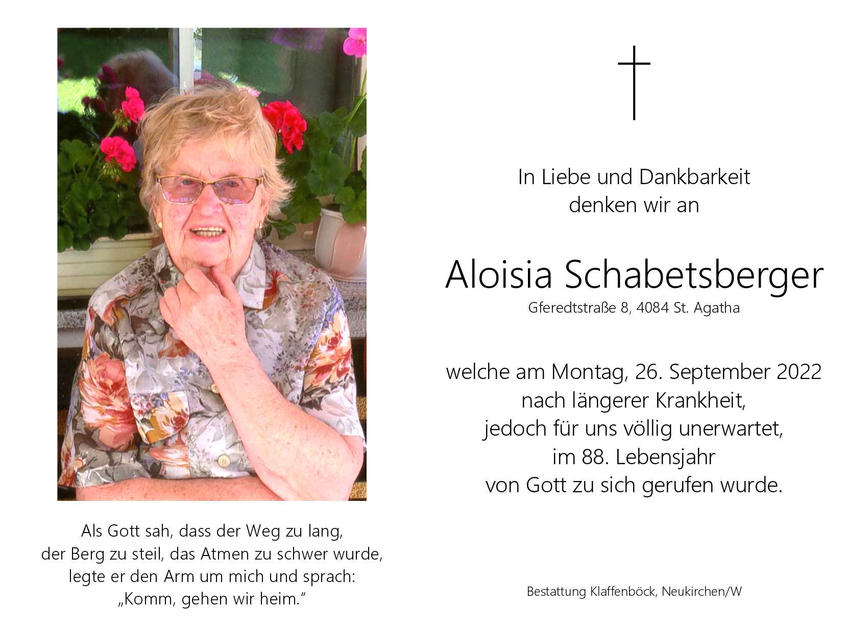Aloisia Schabetsberger