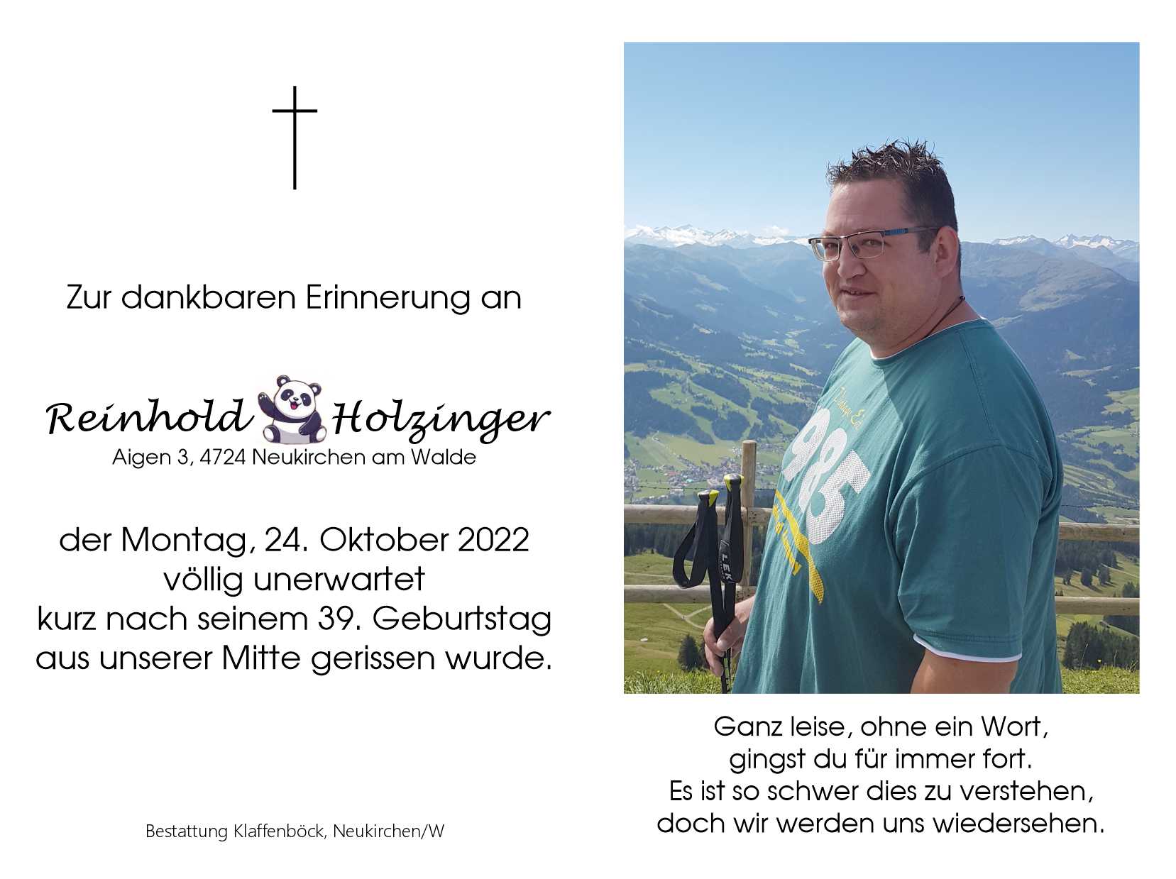 Reinhold Holzinger