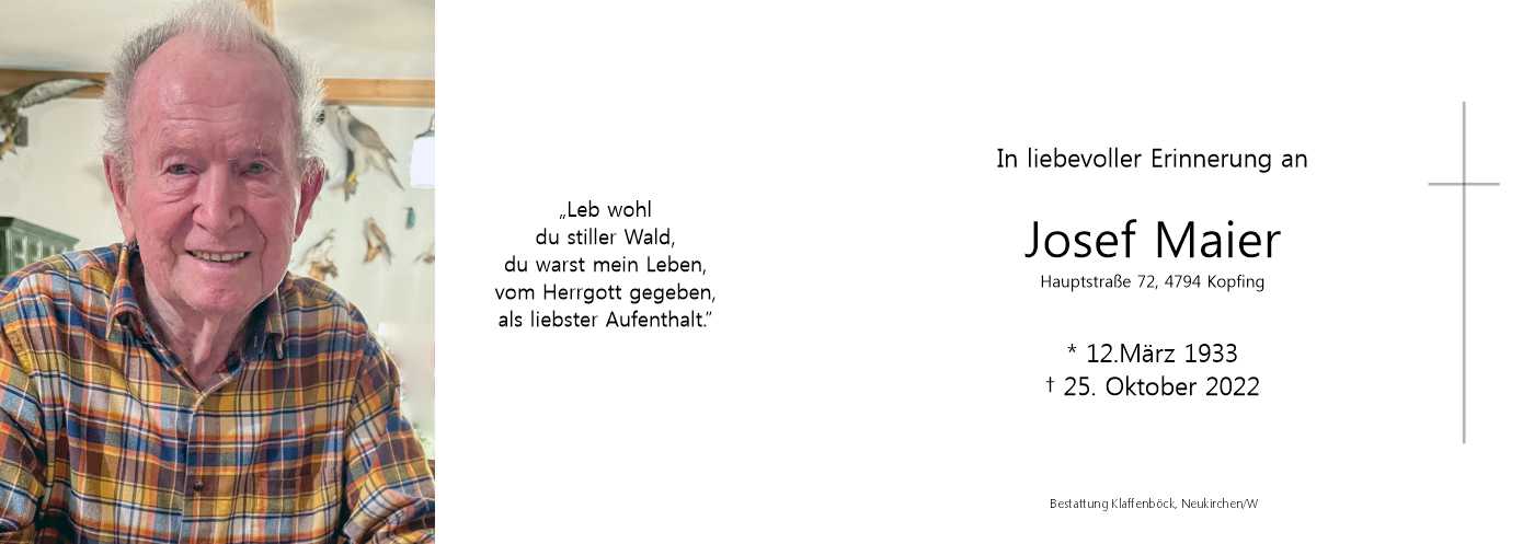 Josef Maier sen.