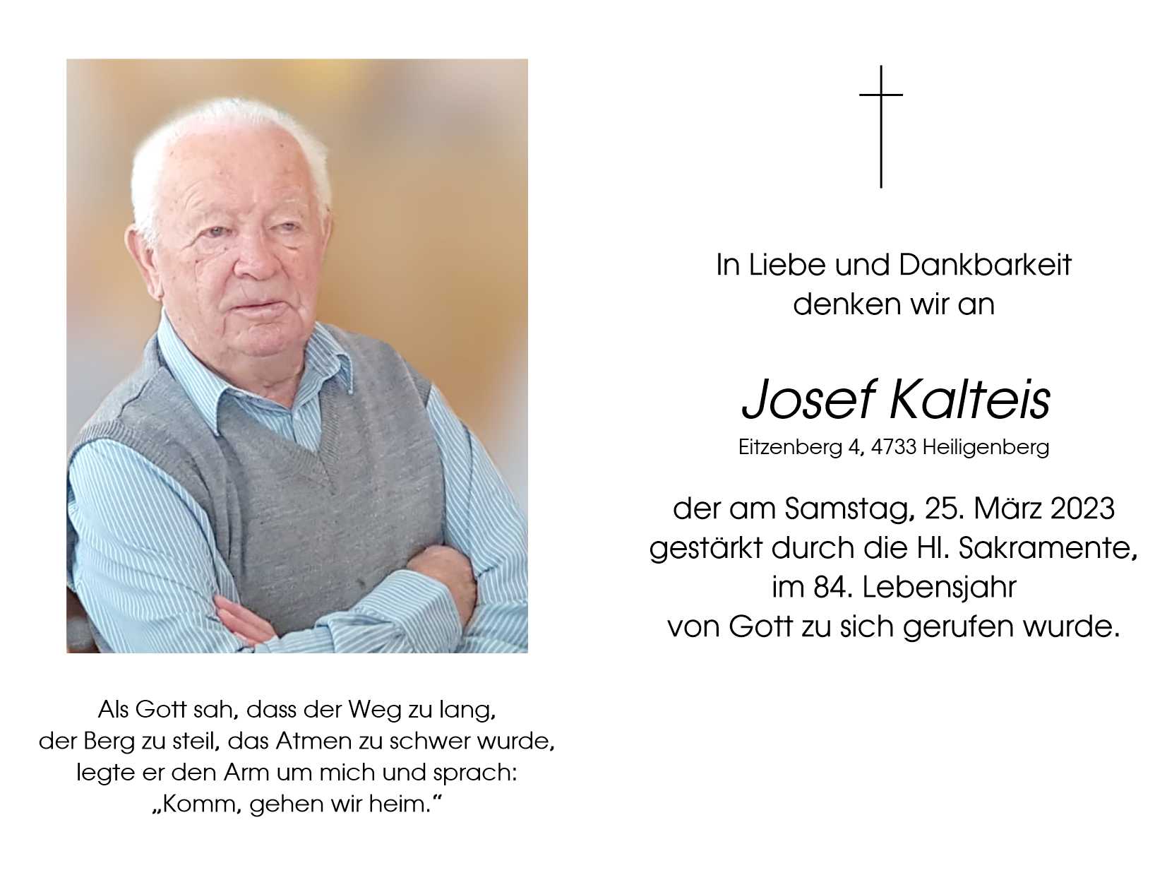 Josef  Kalteis