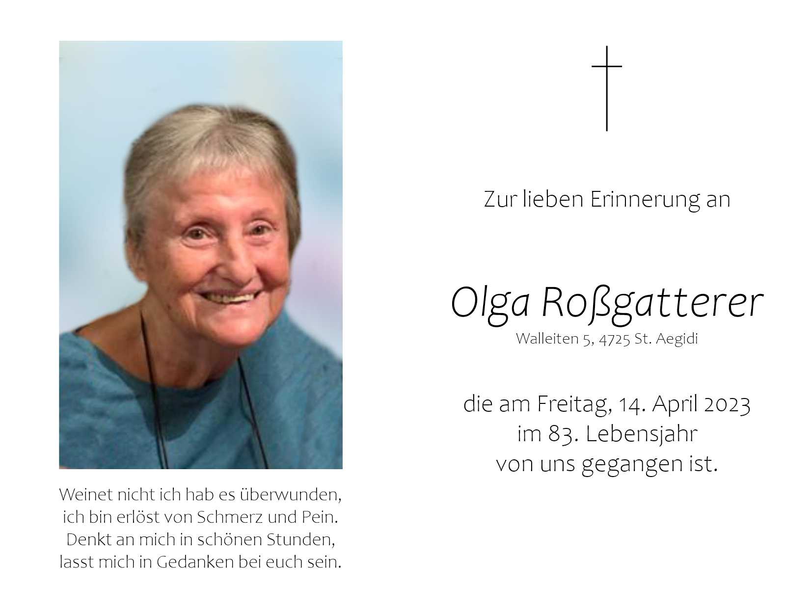 Olga  Roßgatterer