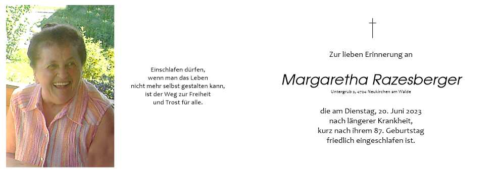 Margaretha Razesberger
