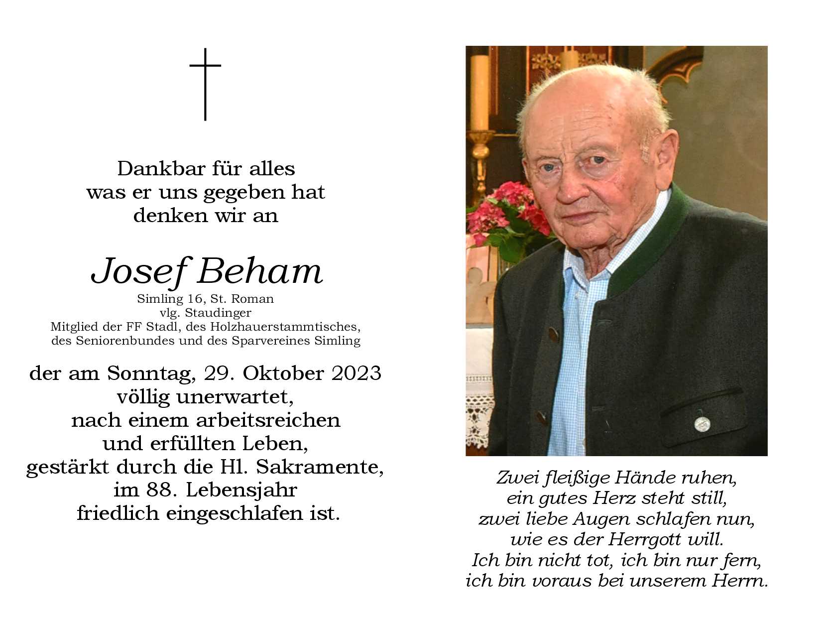 Josef Beham