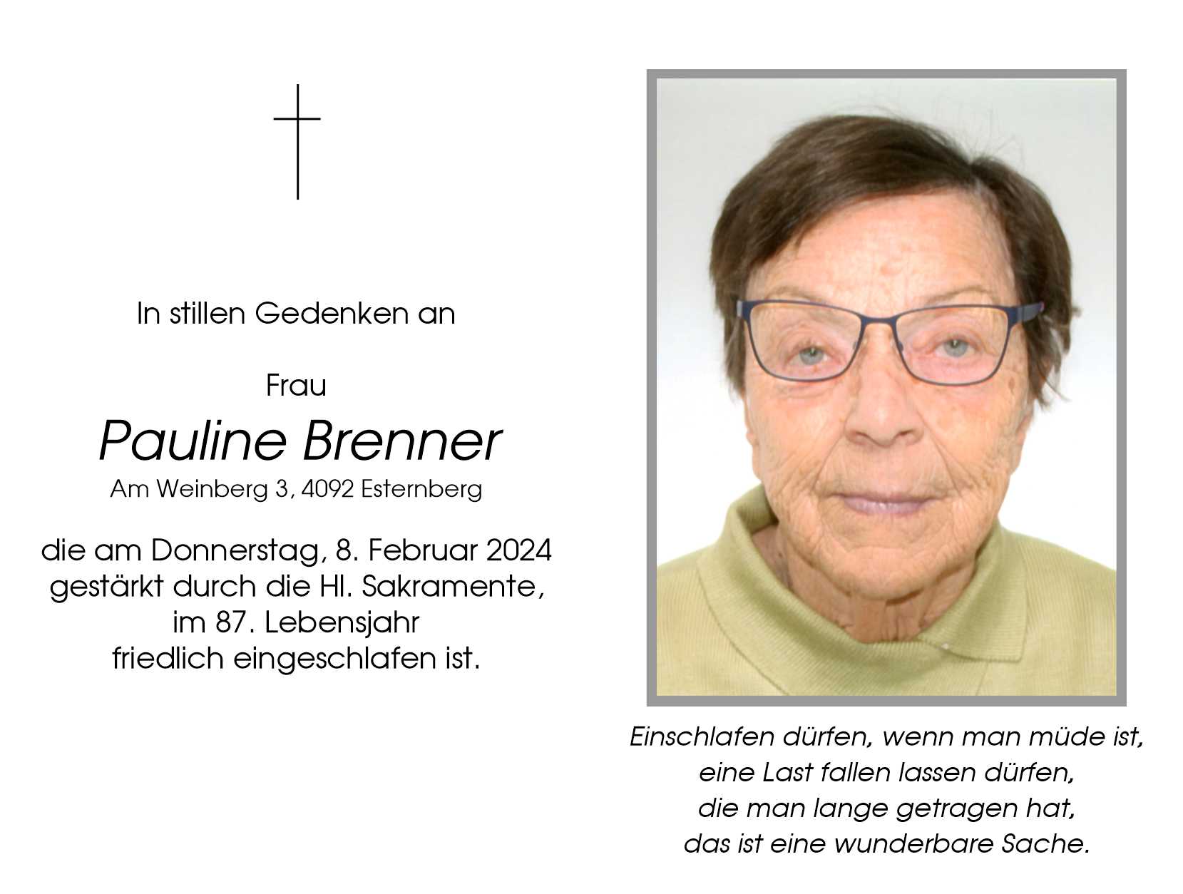 Pauline Brenner