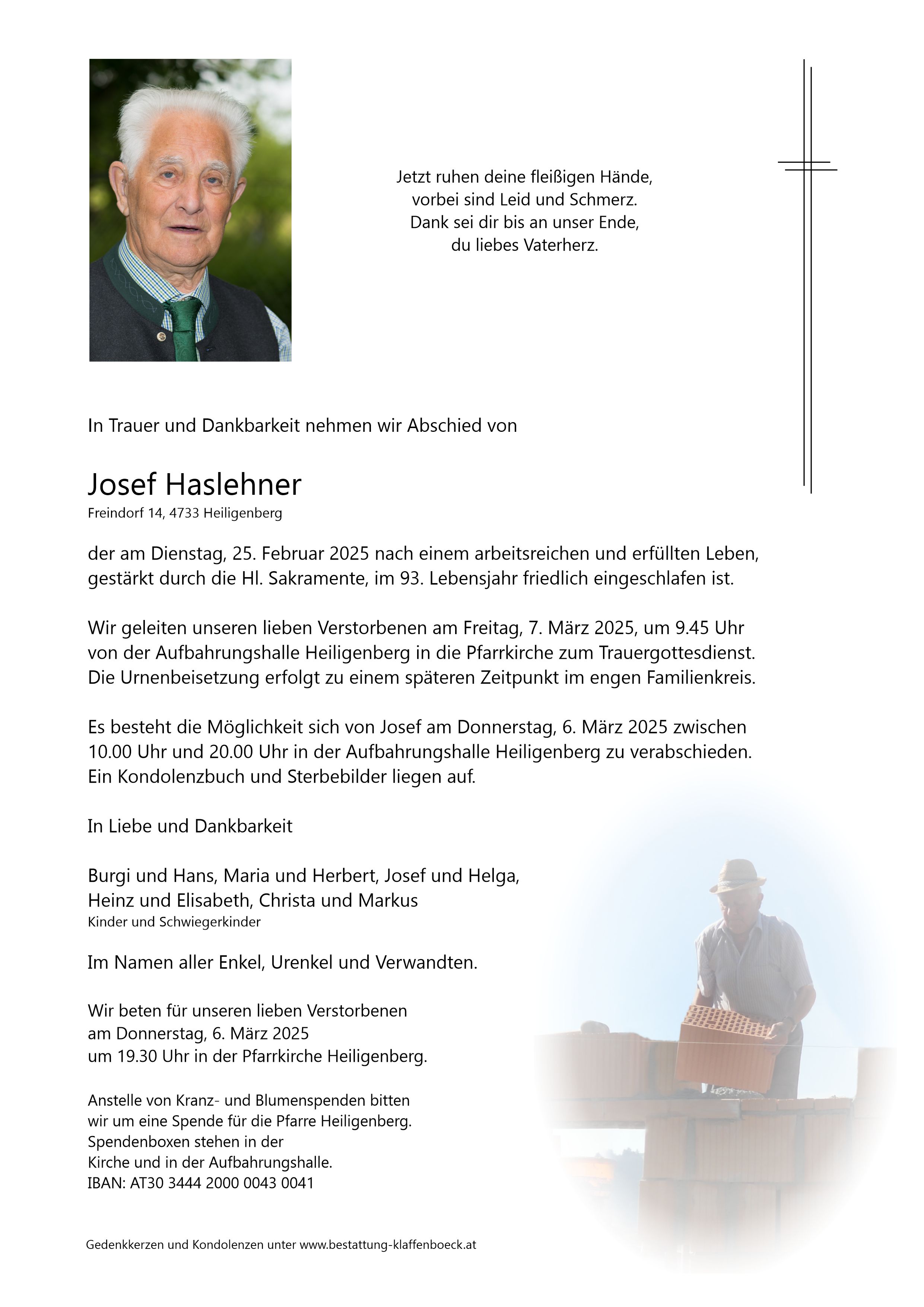 Josef  Haslehner