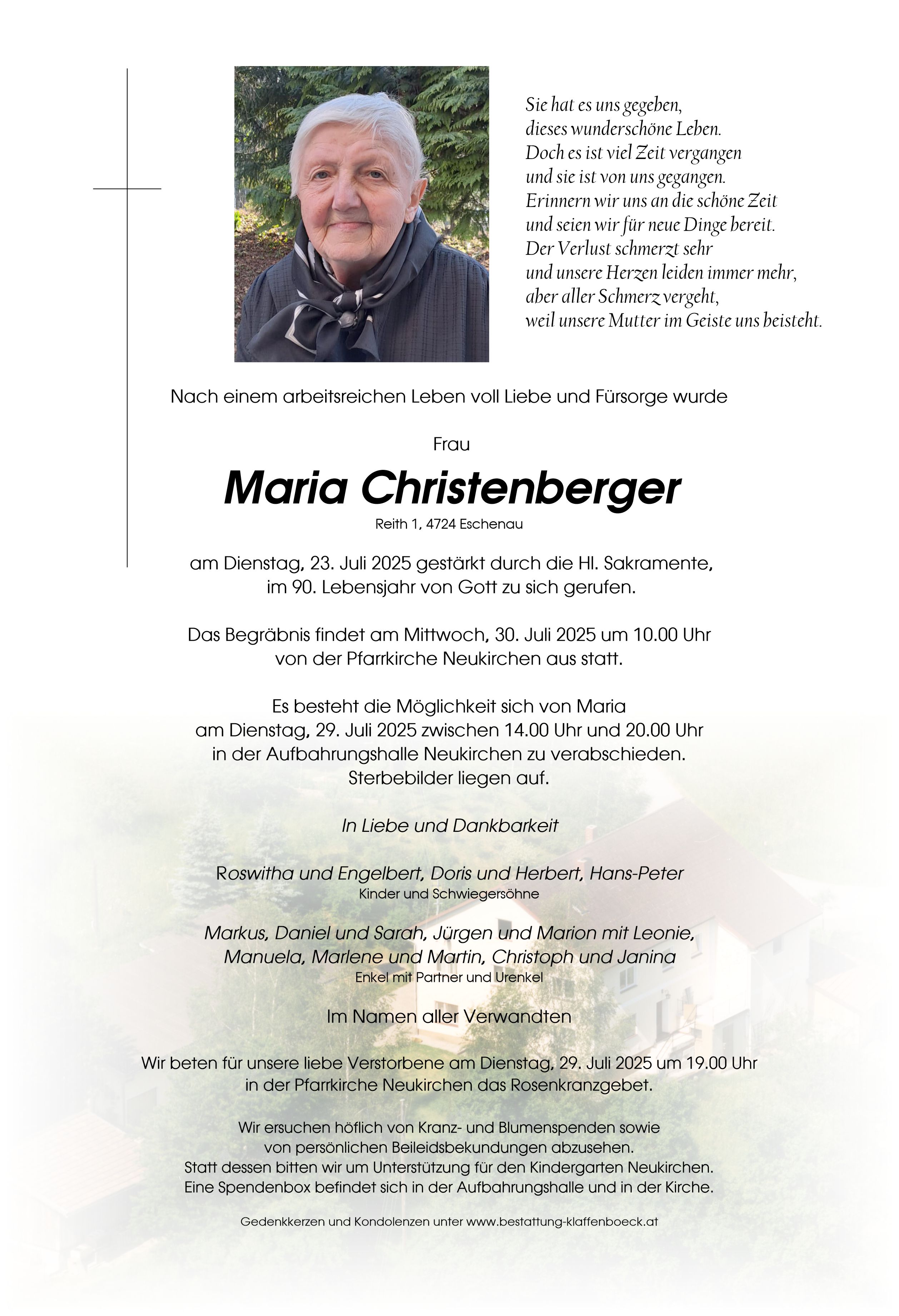 Maria Christenberger