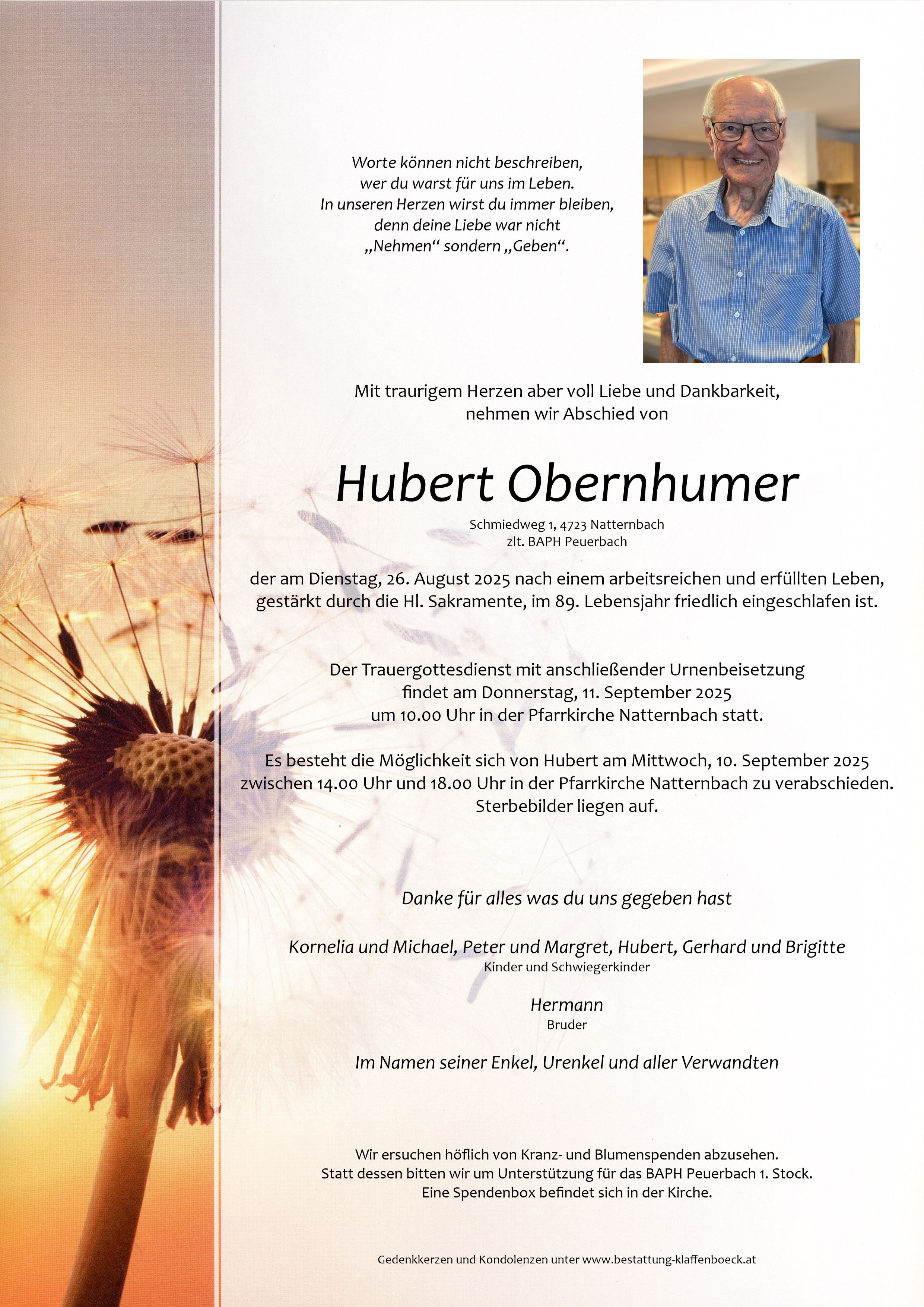 Hubert  Obernhumer