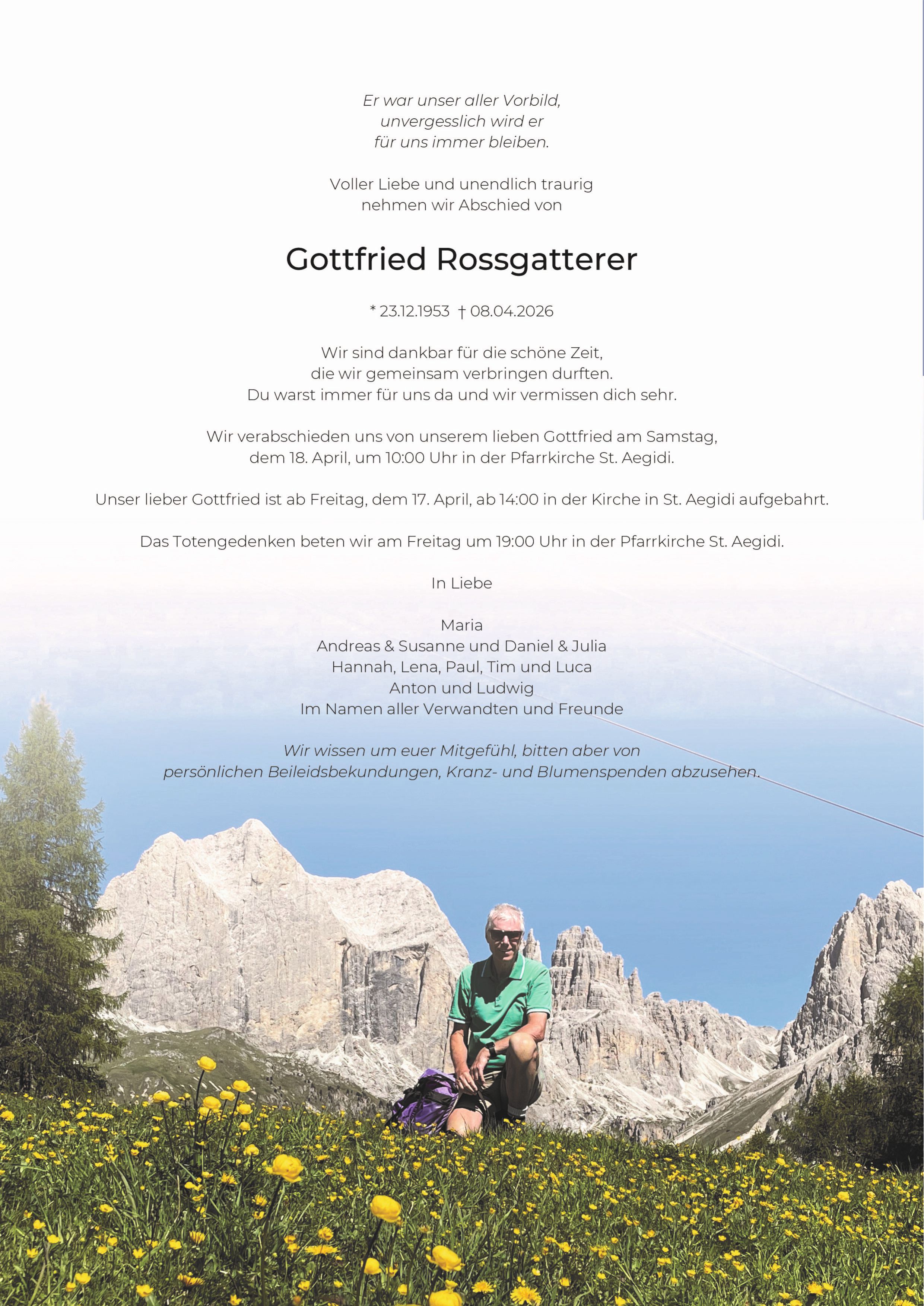 Gottfried  Roßgatterer