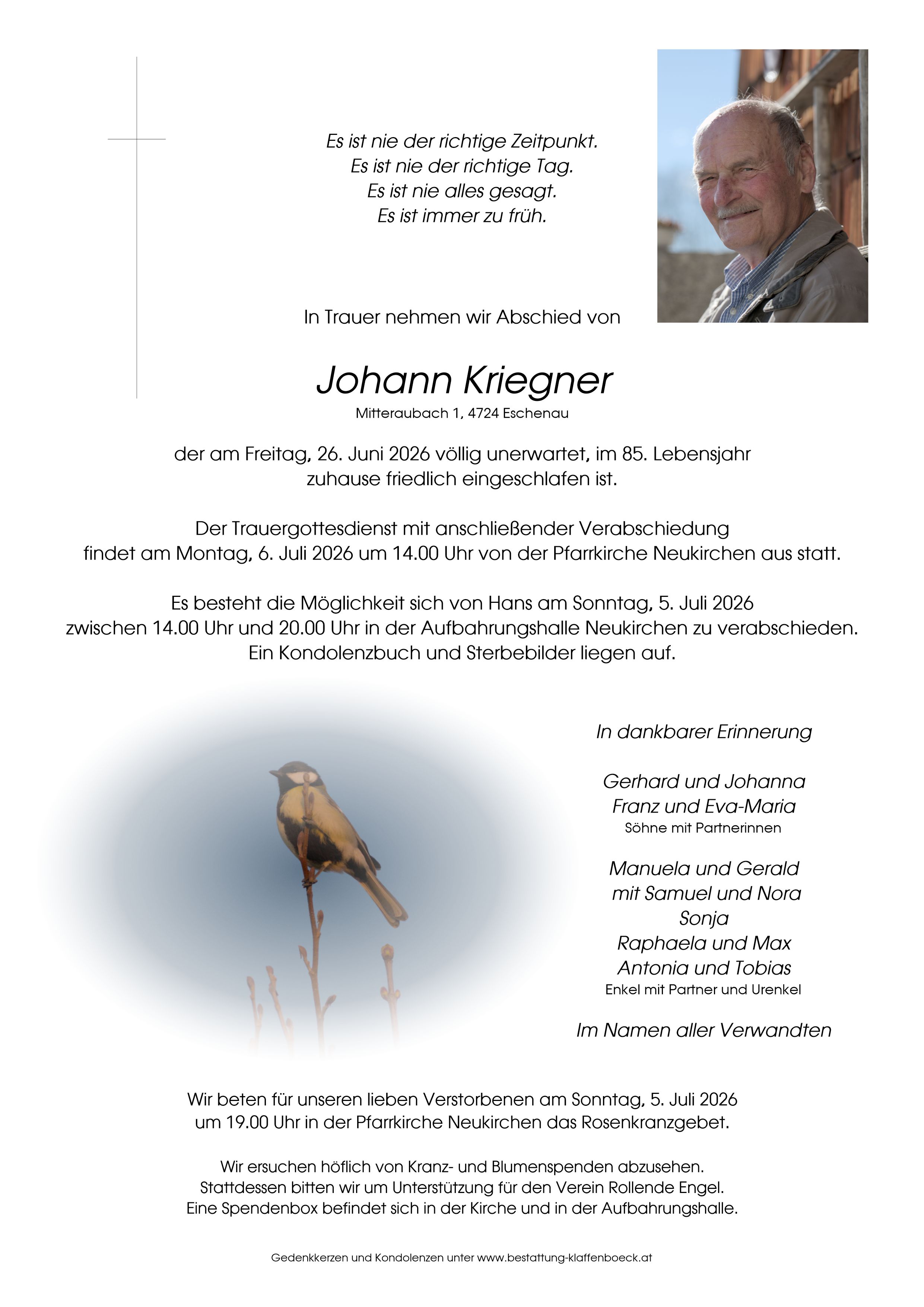 Johann Kriegner